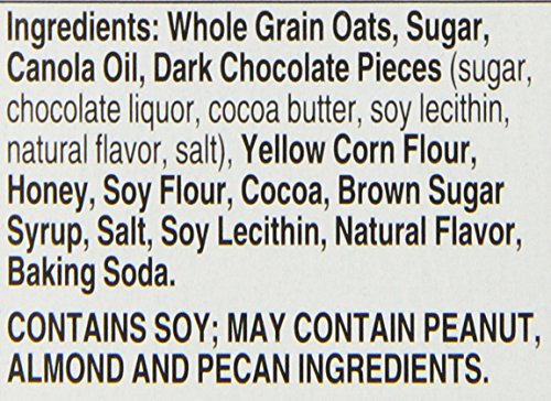 Nature Valley Granola Bars, Crunchy, Oats and Dark Chocolate, 12 Count (Pack of 6)
