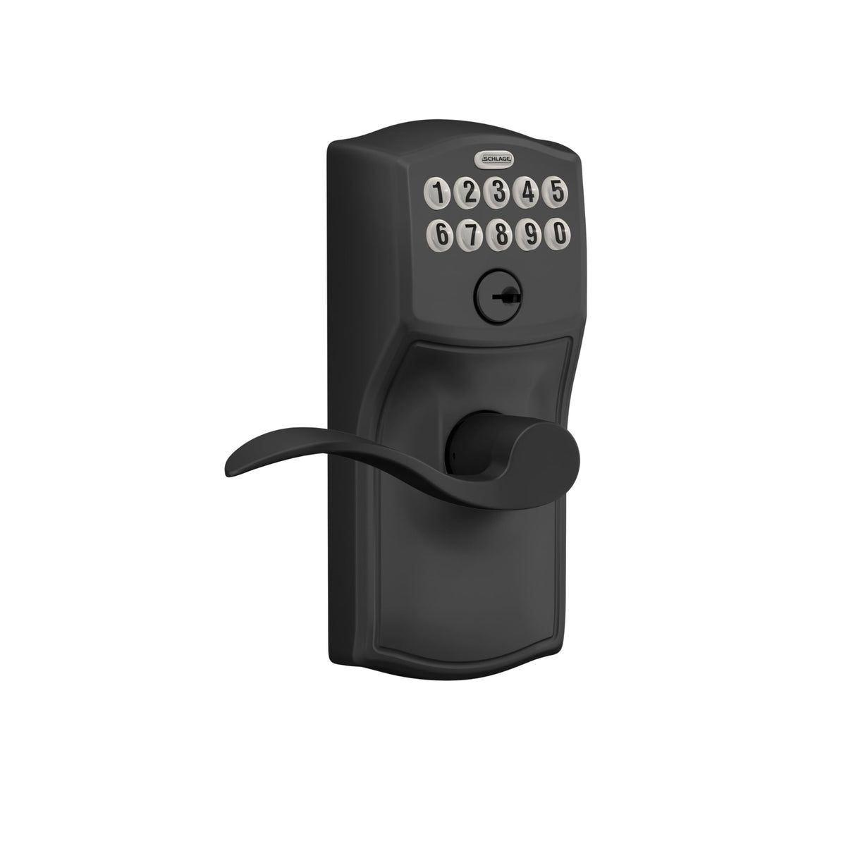 SCHLAGE FE595 CAM 622 Acc Keypad Entry with Flex Electronic Lock, Matte Black
