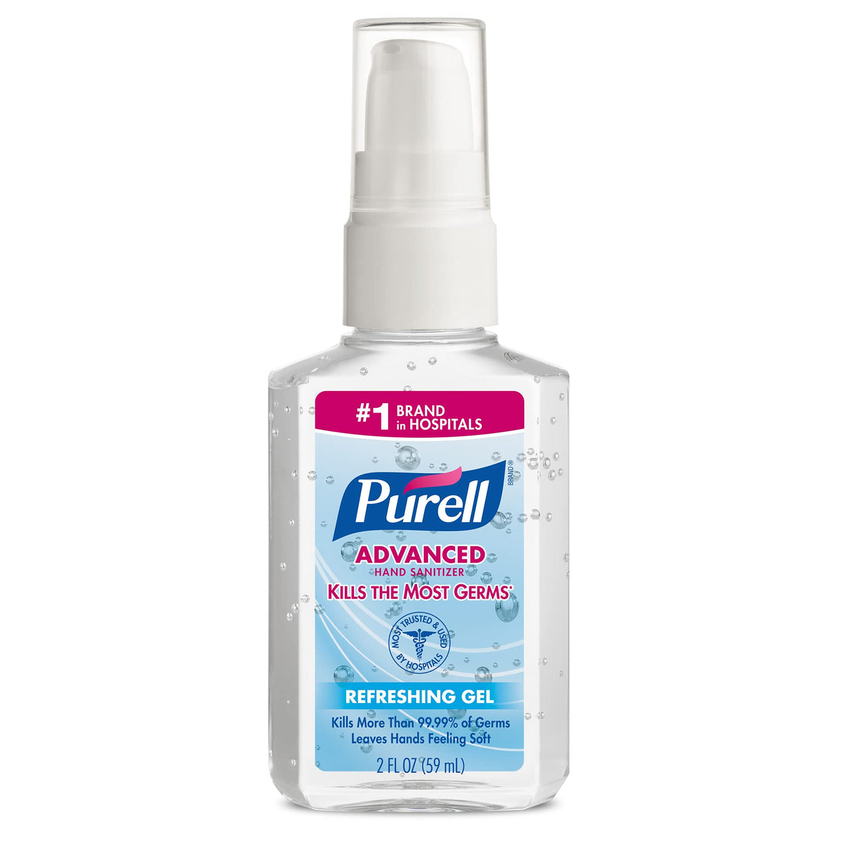 Purell Advanced Hand Sanitizer Refreshing Gel 2 oz (Pack of 10) – MISAF INC