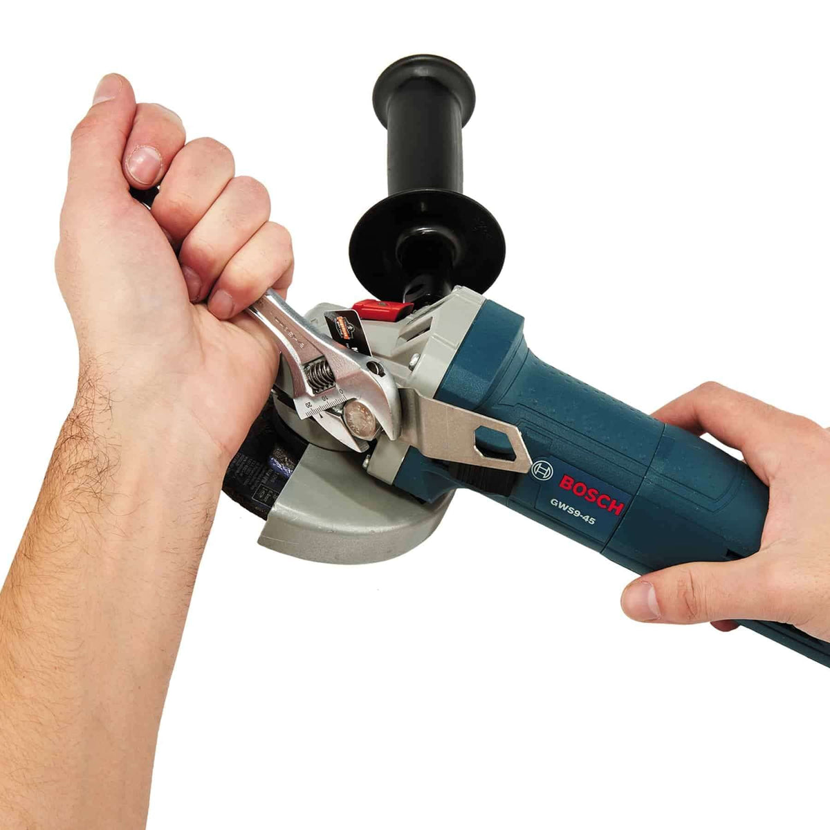 Tool Tethering Kit for Grinder, Includes Power Tool Grinder Attachment Bracket & Tool Lanyard, Weight Capacity 8Lbs, Ergodyne Squids 3196