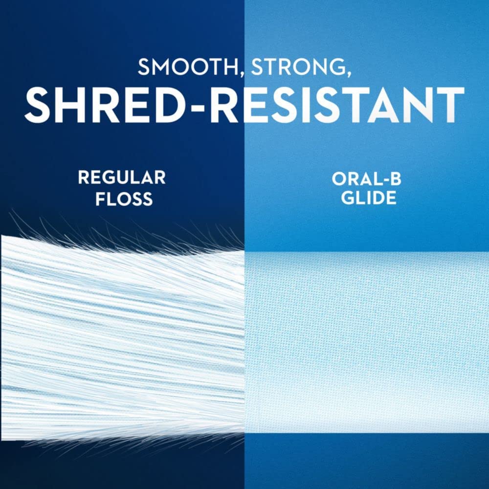 Oral-B Glide 3D White Floss Picks Radiant Mint