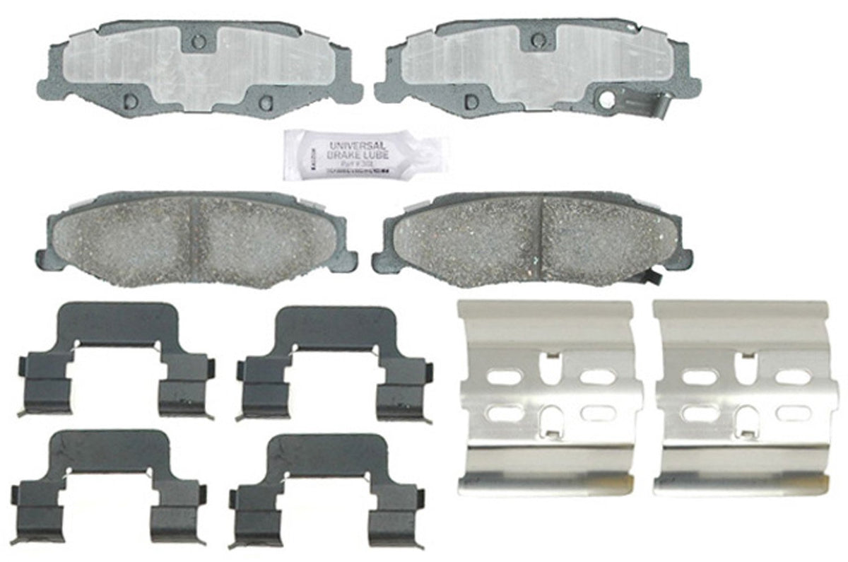 ACDelco Gold 17D732CH Ceramic Rear Disc Brake Pad Set