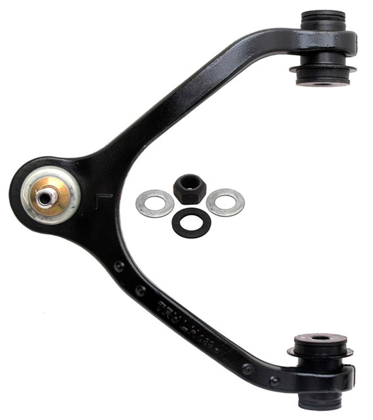 ACDelco Professional 45D1077 Front Driver Side Upper Suspension Control Arm and Ball Joint Assembly , Black