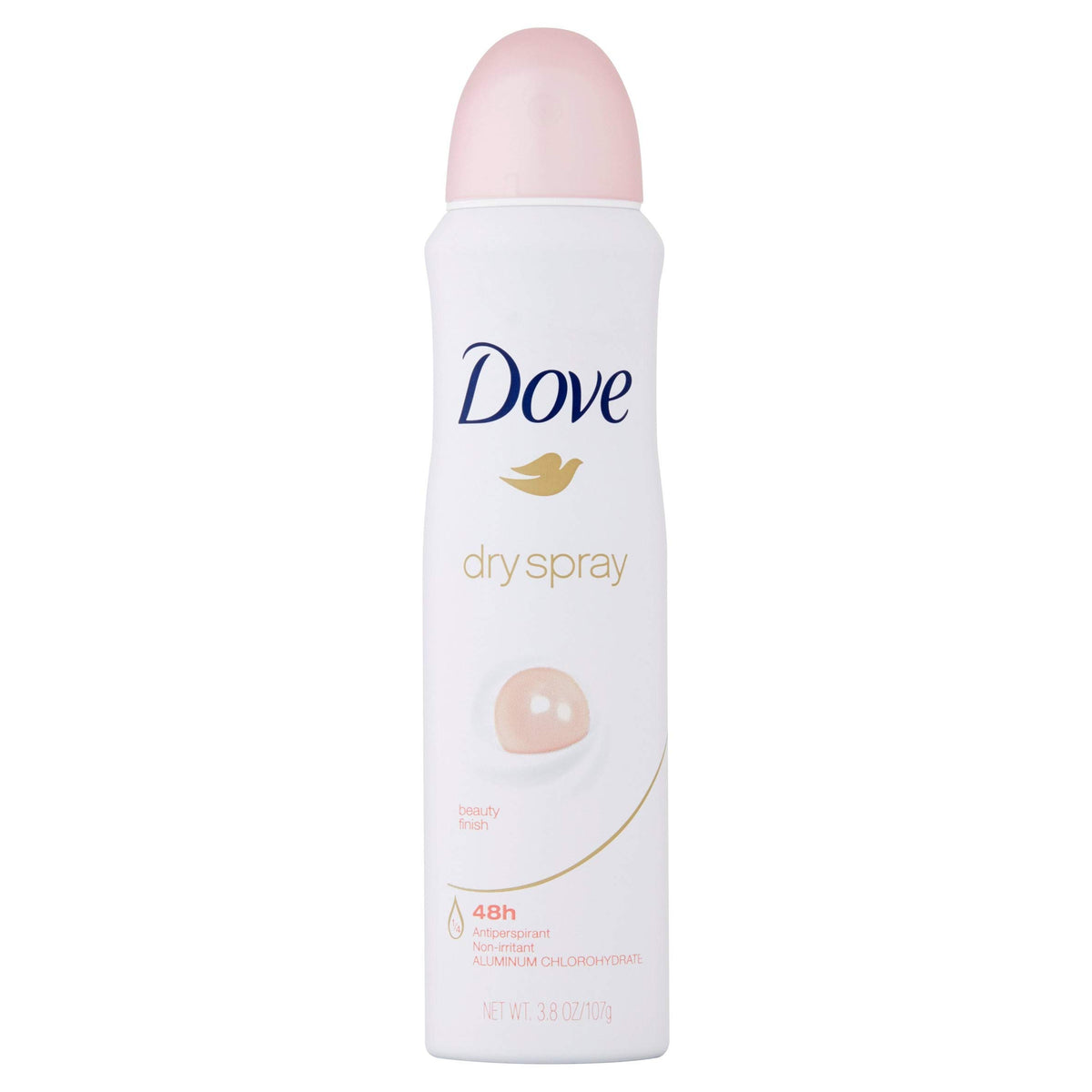 Dove Dry Spray Antiperspirant, Beauty Finish 3.8 oz (Pack of 4)