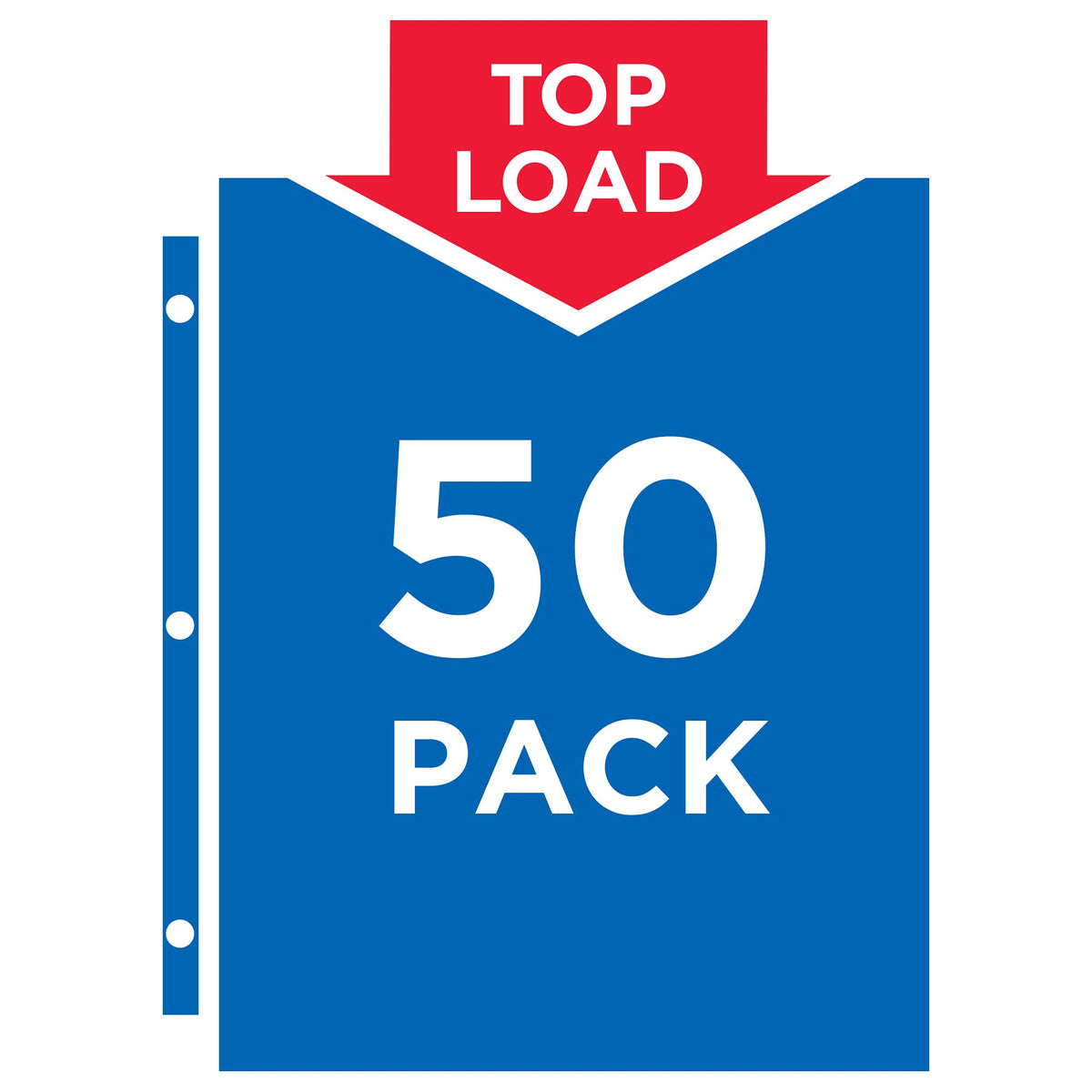 Avery Diamond Clear Heavyweight Sheet Protectors, Easy Load, 50 Document Protectors (74106)