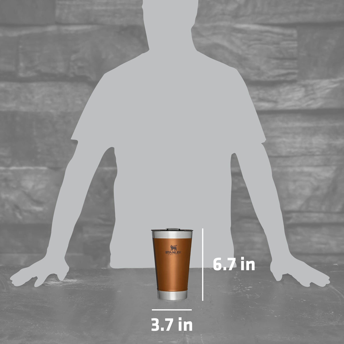 Stanley The Stay-Chill Beer Pint Maple 16OZ