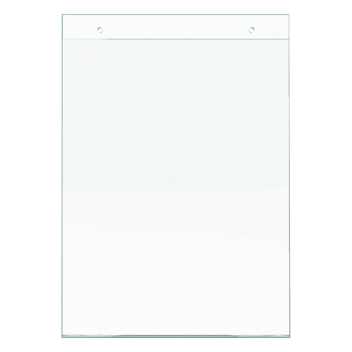 Deflecto Classic Image Wall Mount Sign Holder, Single-Sided, Vertical, 8.5" x 11", Clear (68201), Model:WM-8511-1