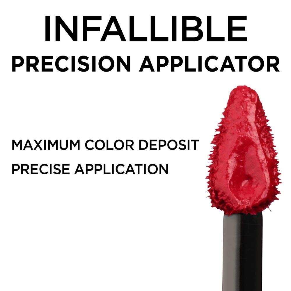 Lâ€™Oreal Paris Makeup Infallible 8 Hour Hydrating Lip Gloss, Coral Sands, 0.21 Fl Oz