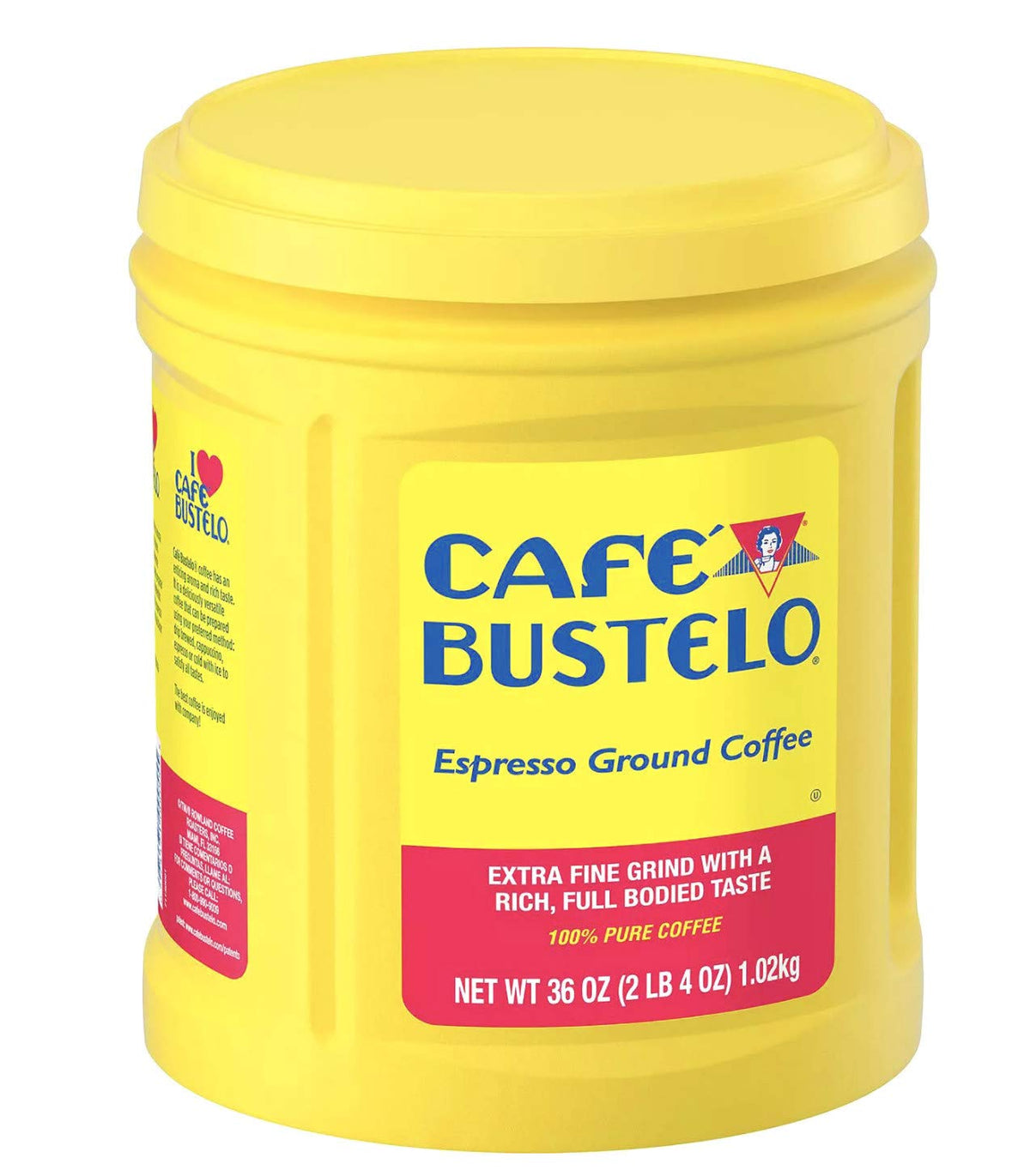 Cafe Bustelo Espresso Ground Coffee, 36 Ounce