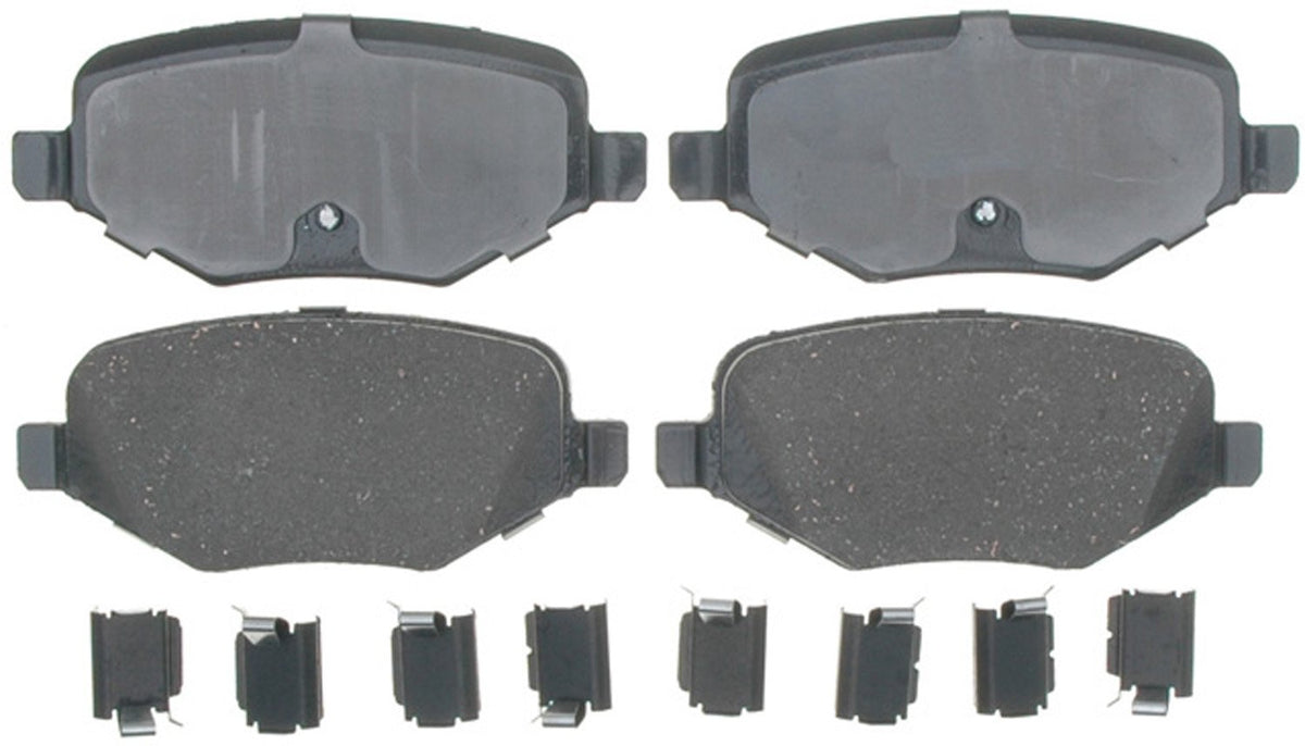 ACDelco Gold 17D1377CH Ceramic Rear Disc Brake Pad Set