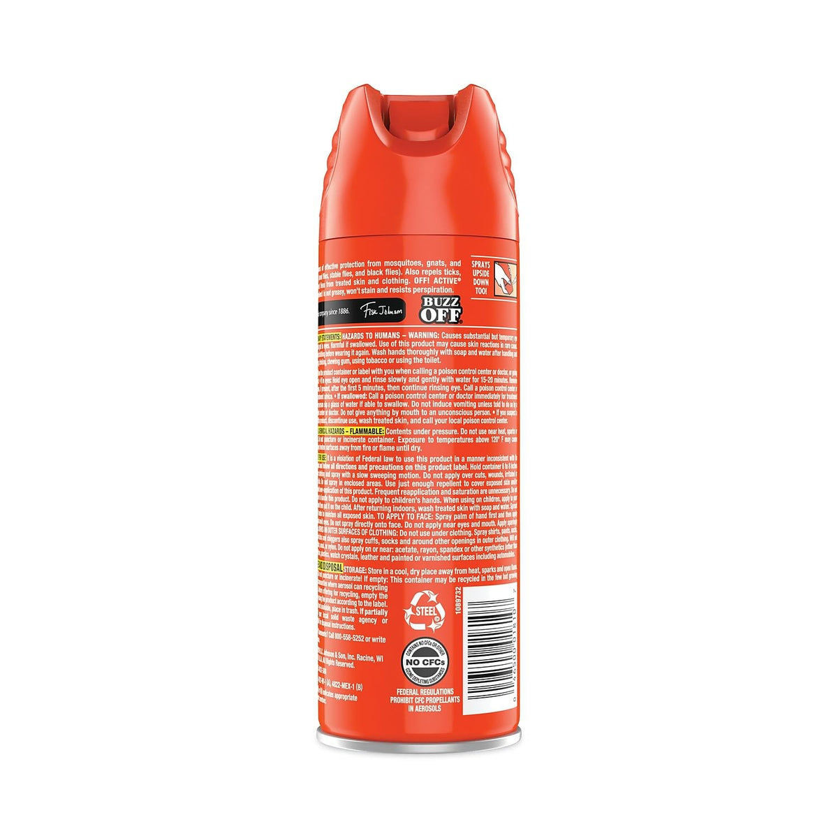 Off! Active Insect Repellent, Sweat Resistant 6 oz (Pack of 12)