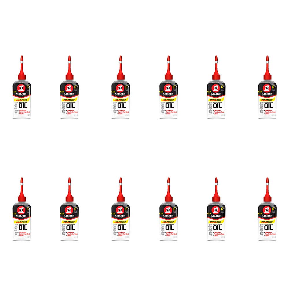 3-IN-ONE Multi-Purpose Drip Oil, 4 OZ [12-PACK]