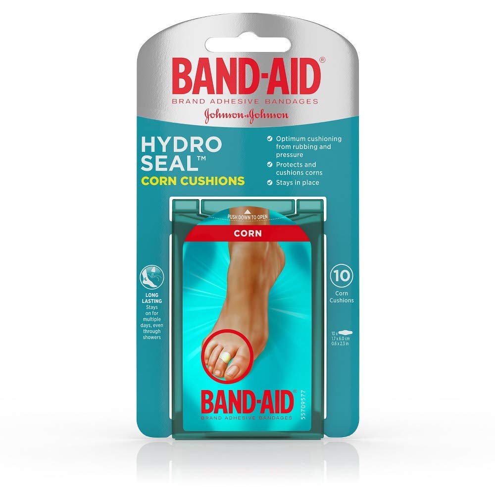 BAND-AID® Brand HYDRO SEAL® CORN CUSHIONS, 10 COUNT
