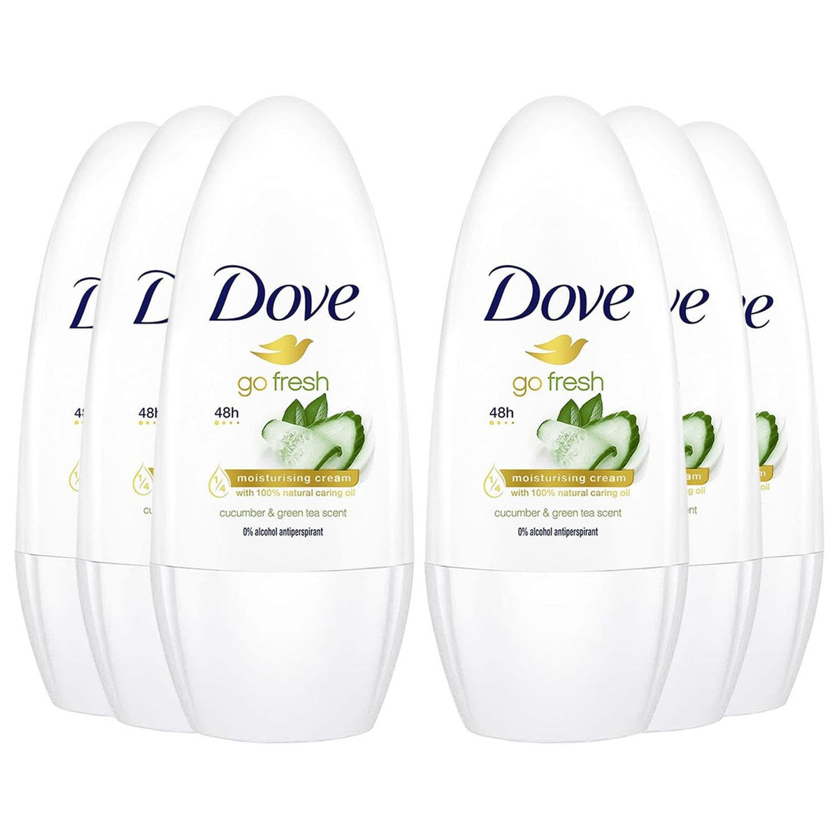 Dove Antiperspirant Roll On Go Fresh Cucumber 50ml