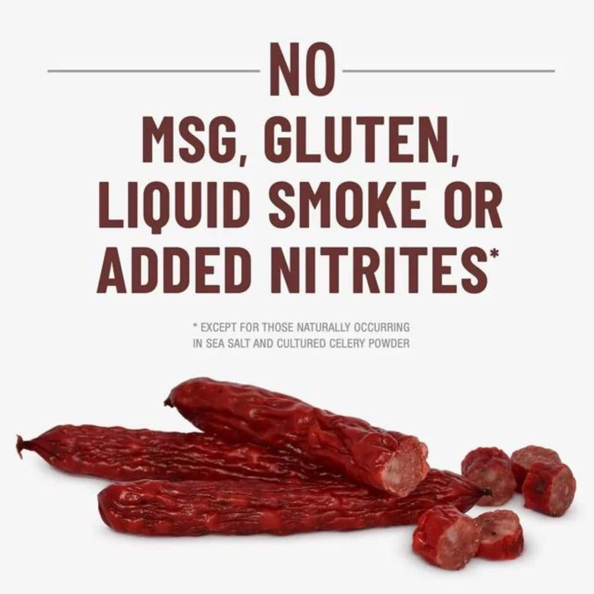 SUPREME BOX Duke's Original Shorty Smoked Sausage, Original, Gluten Free, Keto Friendly 5 Oz - Pack of 2 (10 oz in total)