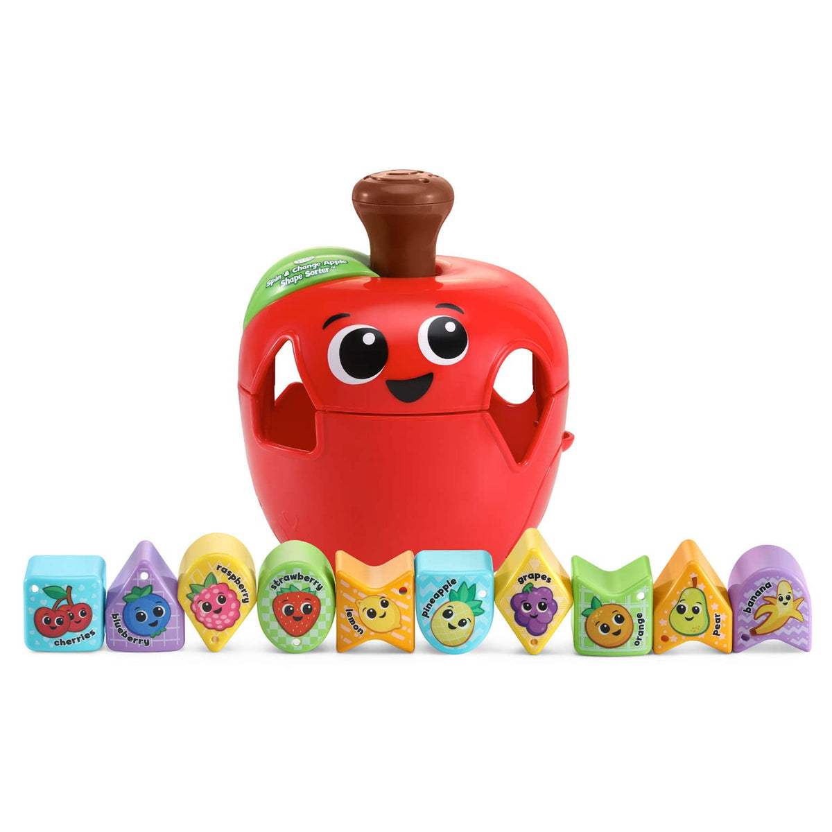 LeapFrog Spin and Change Apple Shape Sorter