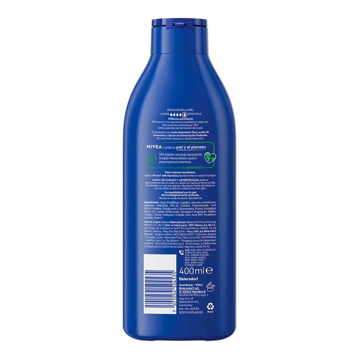 NIVEA Body Milk Nourishing 400 ml.