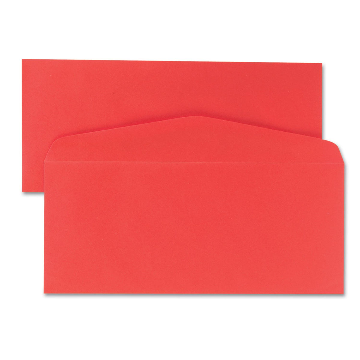 Quality Park Colored Envelope, Traditional, #10, Red, 25 per Pack (11134)