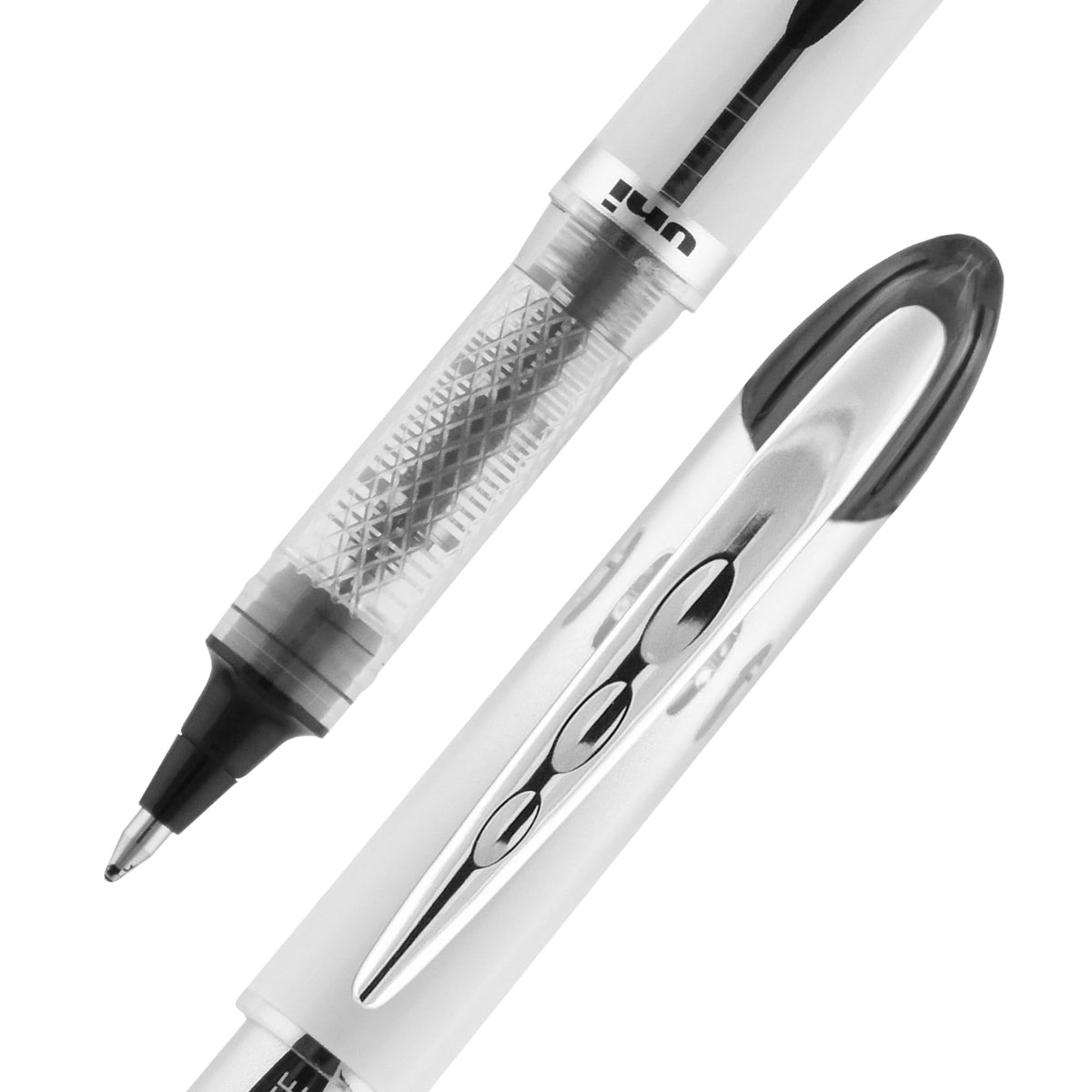 uniball Refill For Vision Elite Roller Ball Pens, Bold Conical Tip, Black Ink, 2/pack