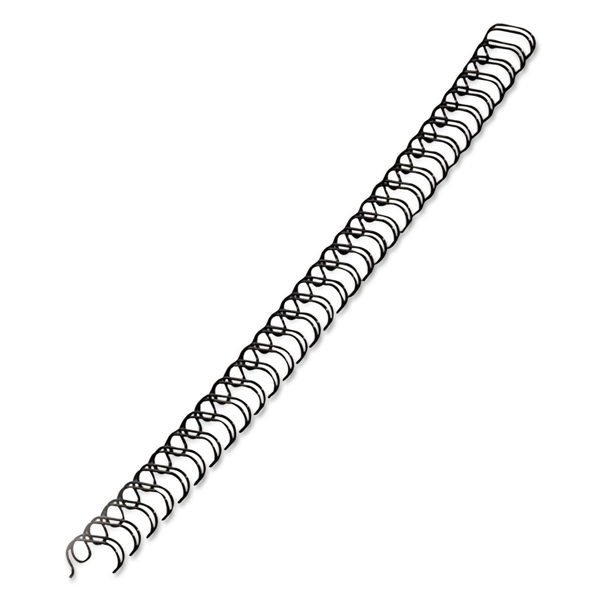 Fellowes 52541 Double-loop Wire-binding Combs, 3/8-Inch , 80 Sht Cap., 25/PK, BK
