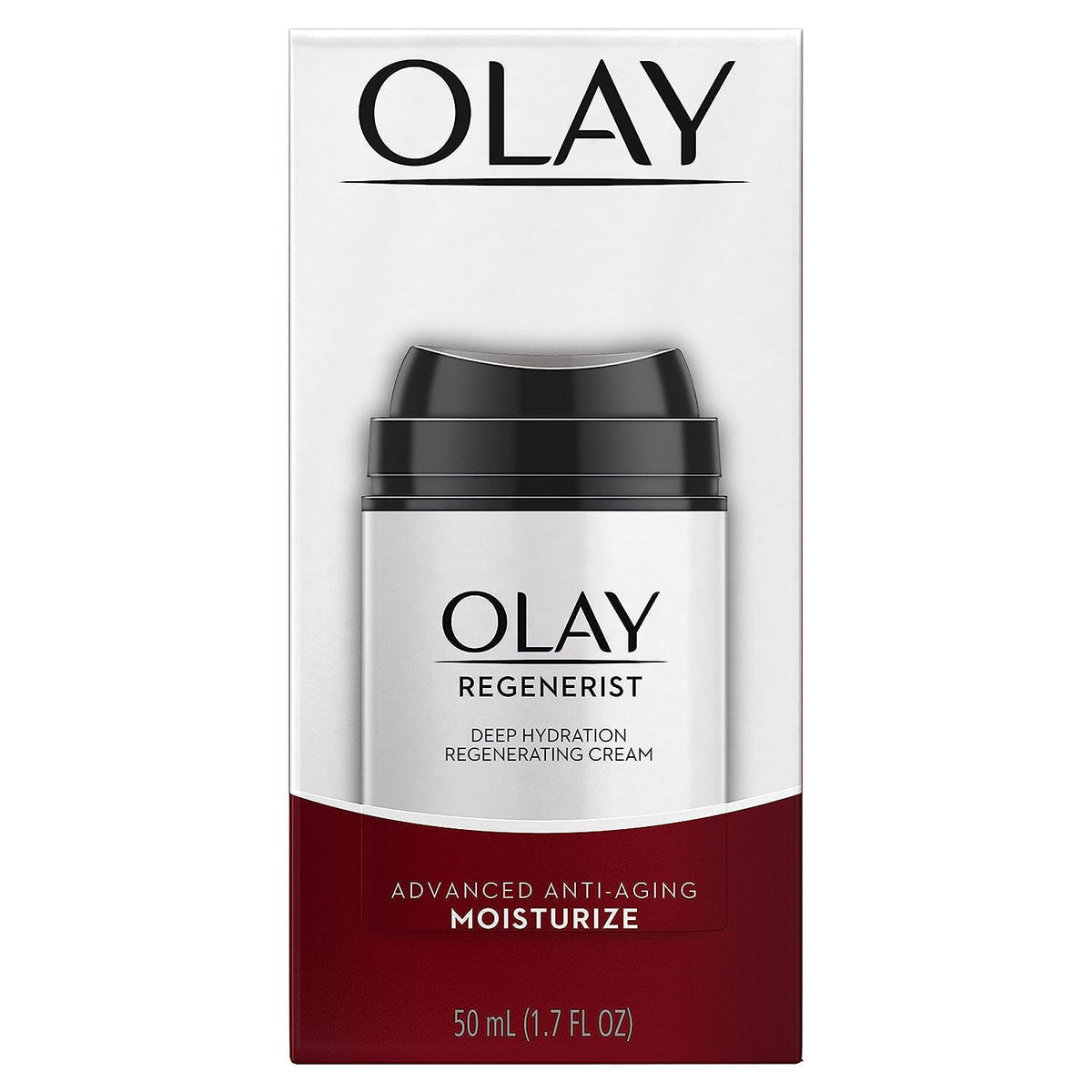 Olay Regenerist Deep Hydration Regenerating Cream Moisturizer, 1.7 fl oz