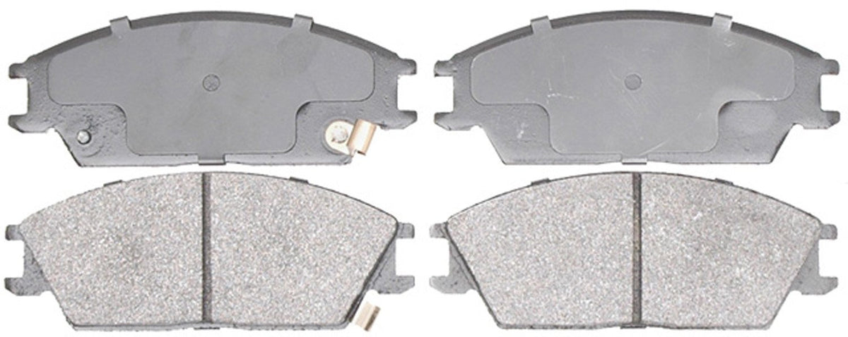 ACDelco Silver 14D440M Semi-Metallic Front Disc Brake Pad Set with Wear Sensor