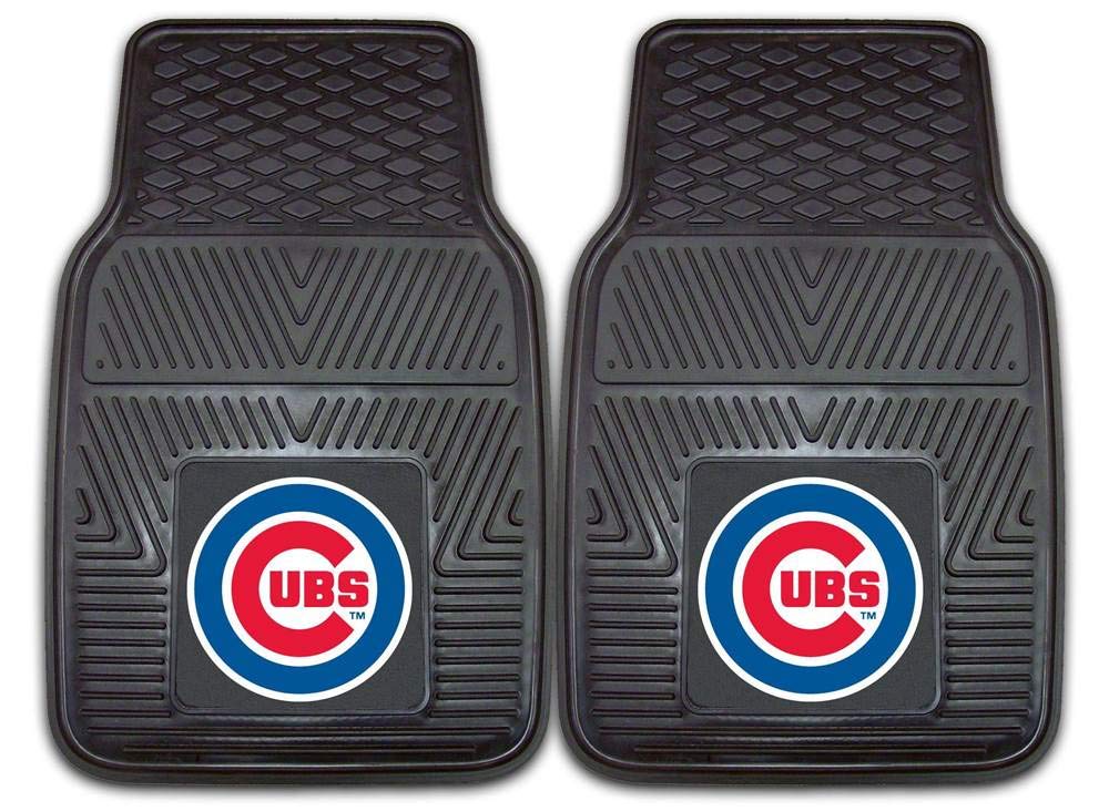 MLB - Chicago Cubs Heavy Duty Car Mat Set - 2 Pieces
