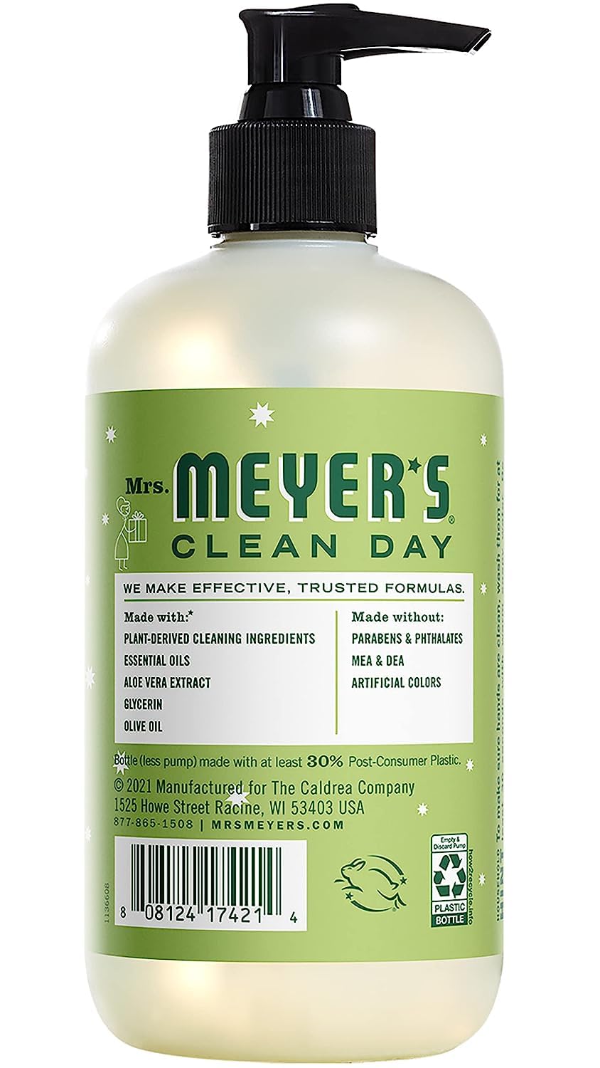 Mrs. MEYER'S CLEAN DAY Hand Soap Variety (Iowa Pine + Peppermint)