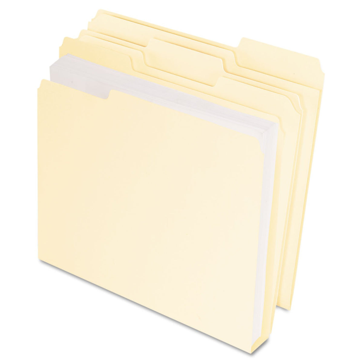 Pendaflex Double Stuff File Folders, Letter Size, Manila, 50 per Box (54459EE)