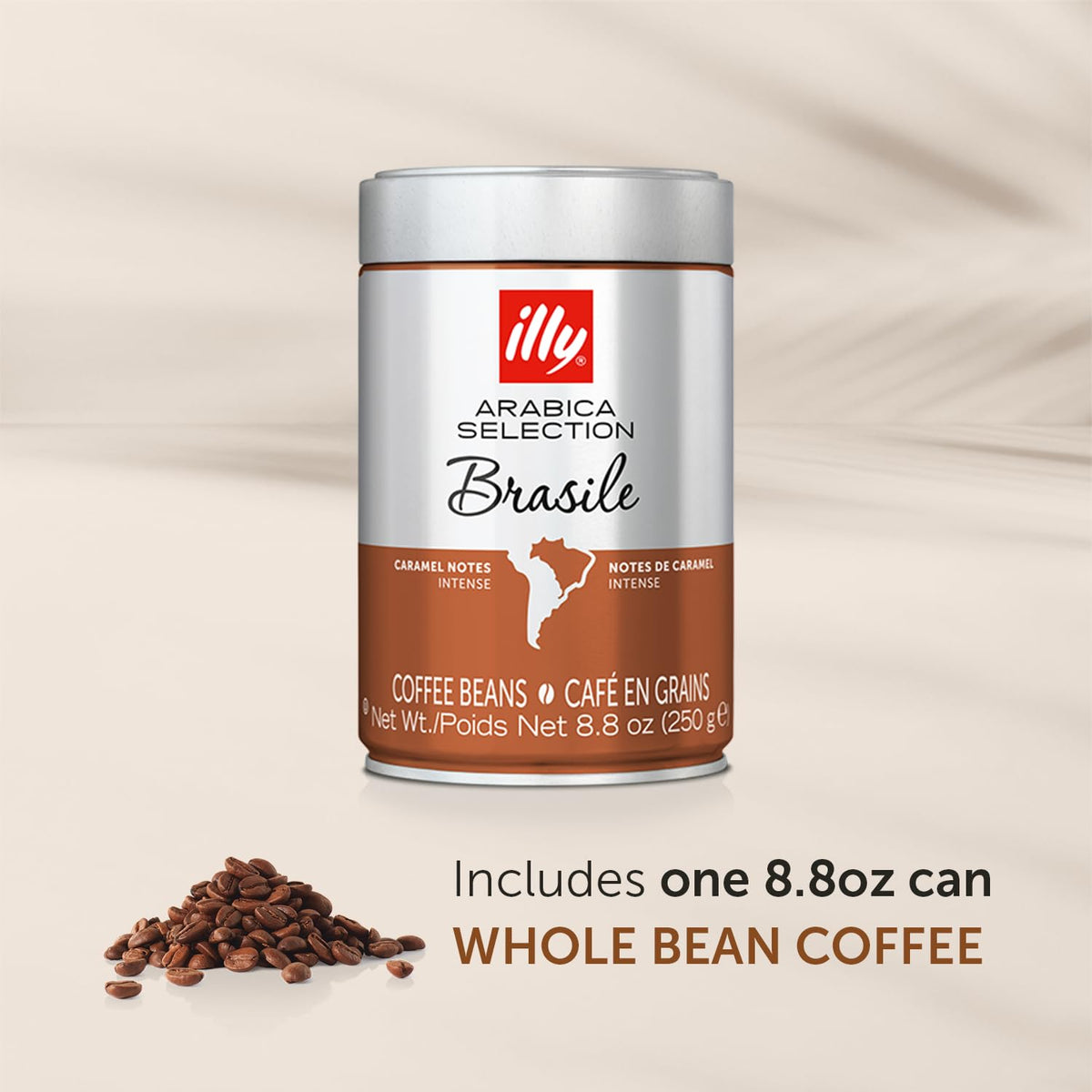 Illy Coffee Whole Bean Arabica Brazil - 8.8oz