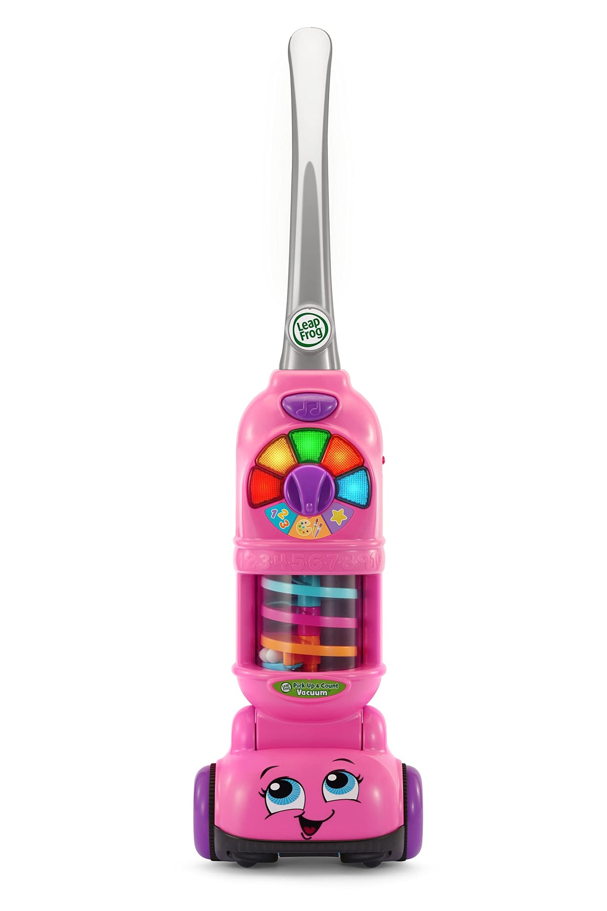 LeapFrog Pick Up and Count Vacuum, Pink