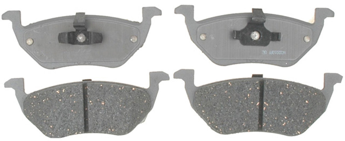 ACDelco Silver 14D1055C Ceramic Rear Disc Brake Pad Set