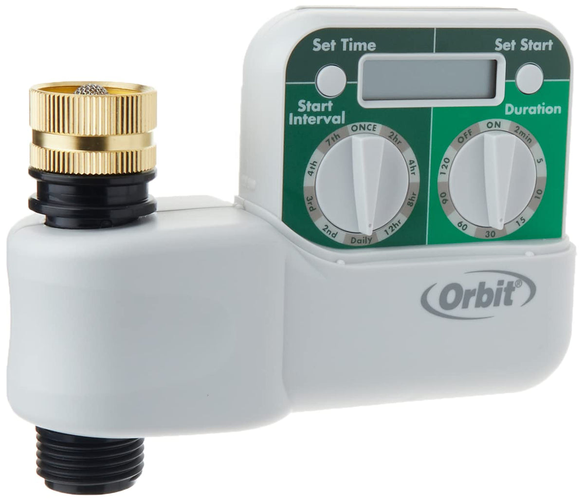 Orbit 2-Dial Digital Timer 62040,Gray