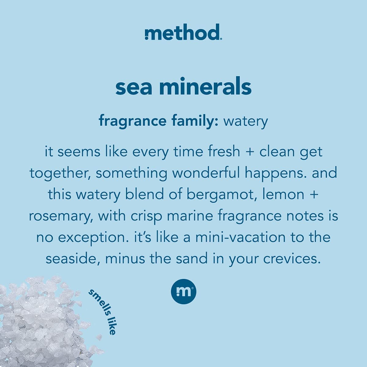 Method Dish Soap, Sea Minerals, Pump Bottle 18 Oz.