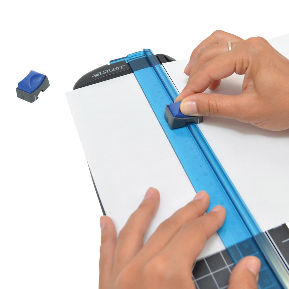 Westcott 15804 Multi-Purpose Personal Paper Trimmer, 12 In