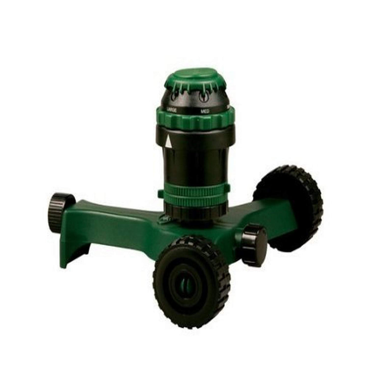 Orbit 58572N H2O-6 Gear-Drive Sprinkler on Plastic Wheel Base