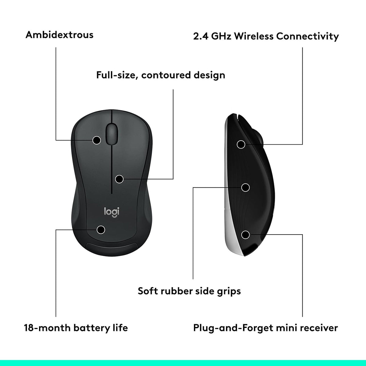 Logitech MK540 Wireless Keyboard Mouse Combo