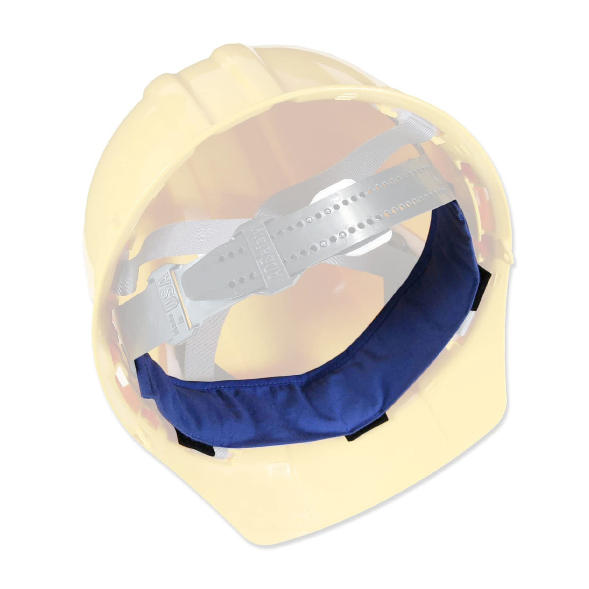 Ergodyne Chill-Its 6716 Evaporative Polymer Cooling Interior Hard Hat Liner, Solid Blue, One Size