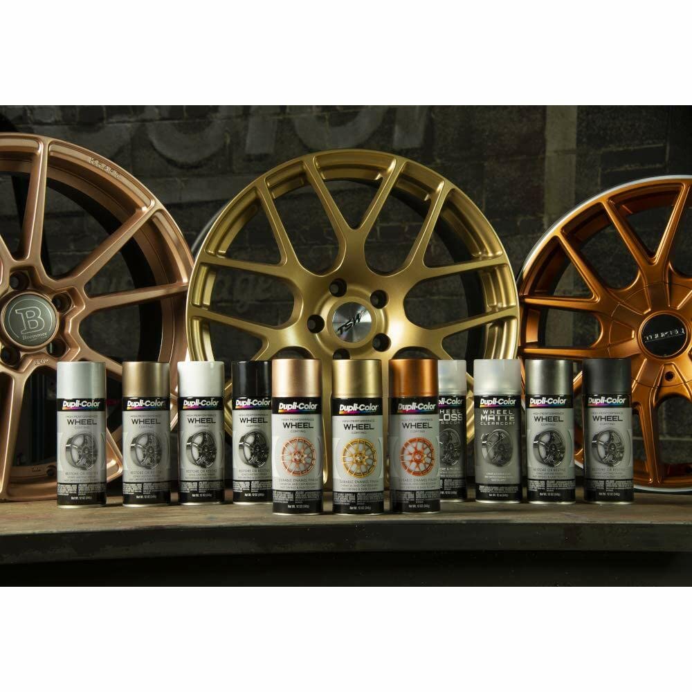 Dupli-Color HWP109 High Performance Wheel Paint - Rose Gold - 12 oz Aerosol Can