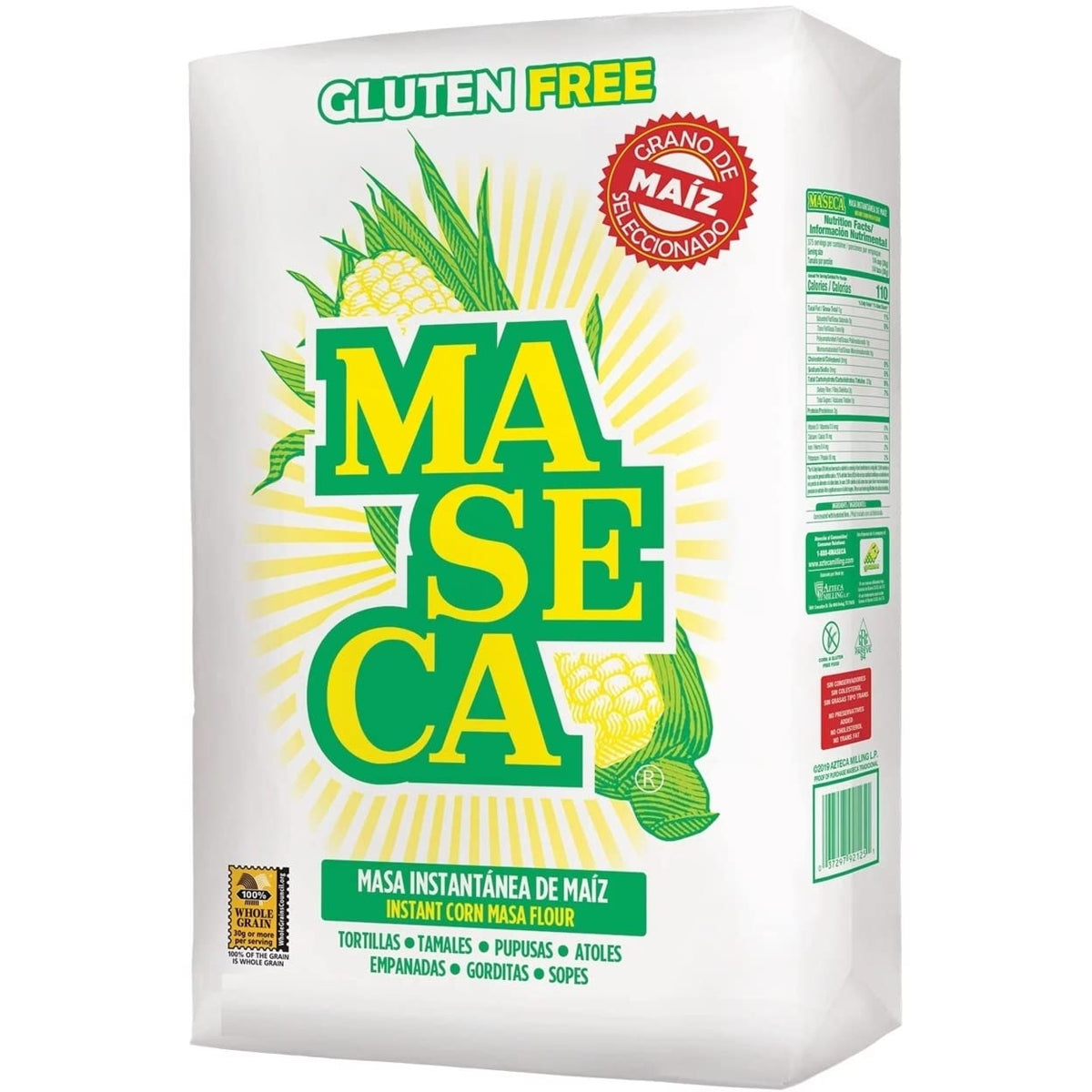 Masabrosa Maseca Corn Flour, 25 Pound