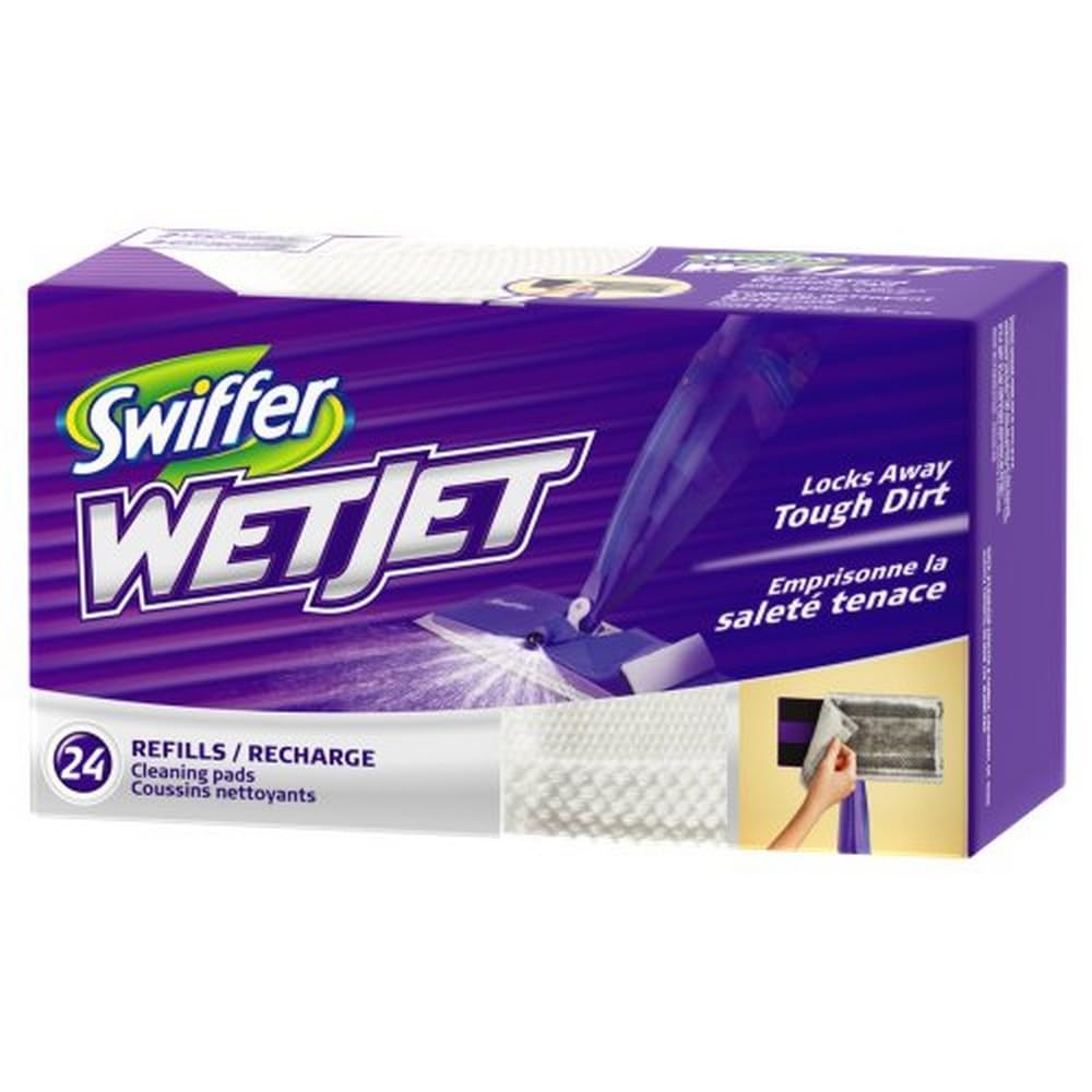 Swiffer WetJet Cleaning Pads, 24-Count Box