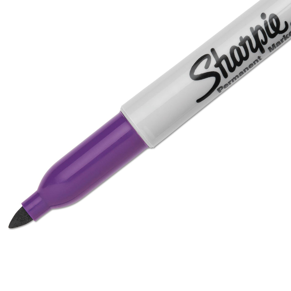 Sharpie 30008 Fine Point Permanent Marker Purple Dozen