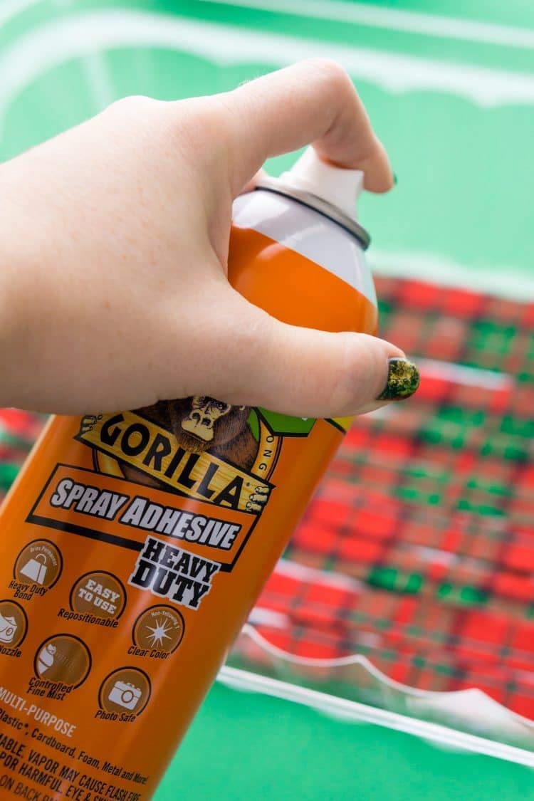 Gorilla Heavy Duty Spray Adhesive, Multipurpose and Repositionable, 11 Ounce, Clear (Pack of 4)