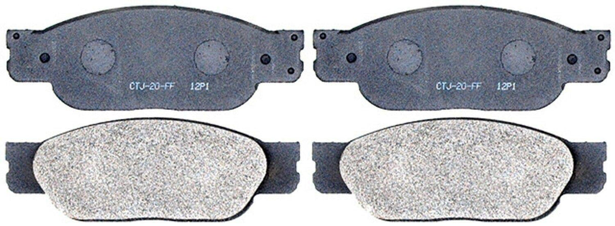 ACDelco Silver 14D805CH Ceramic Front Disc Brake Pad Set with Hardware