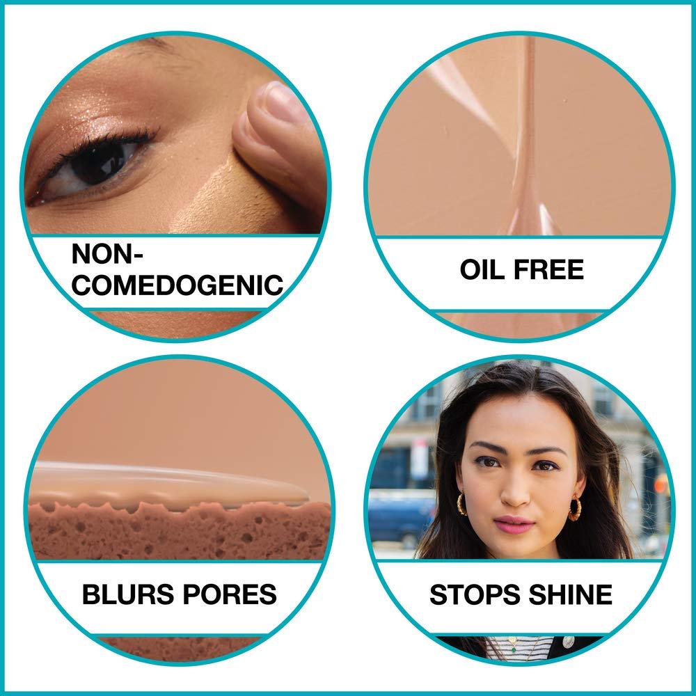 Maybelline New York Fit Me Matte + Poreless Liquid Foundation, Pouch Format, 112 Natural Ivory, 1.3 Ounce