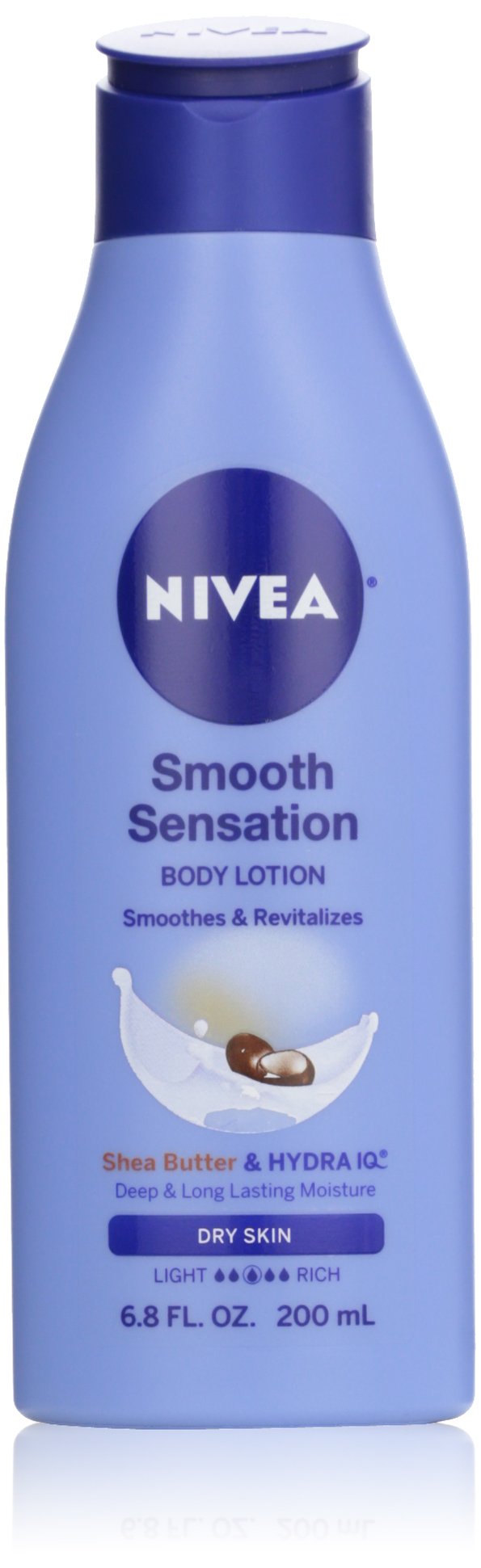 NIVEA Smooth Sensation Body Lotion, 6.8 Ounce (Pack of 3)