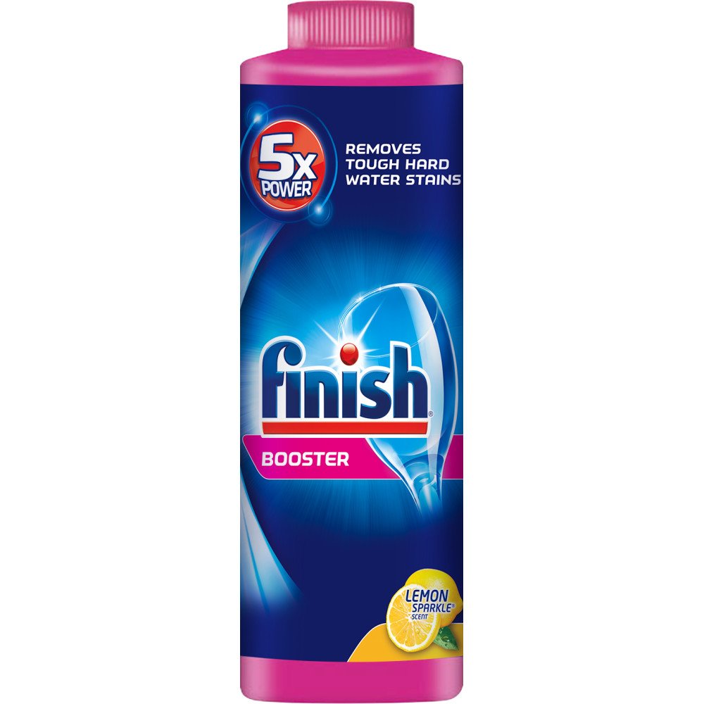 Finish Power Up Rinse Aid Dishwasher Booster Agent, 14 Ounce