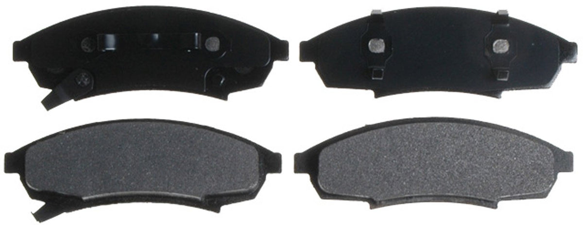 ACDelco Silver 14D376MX Semi-Metallic Front Disc Brake Pad Set