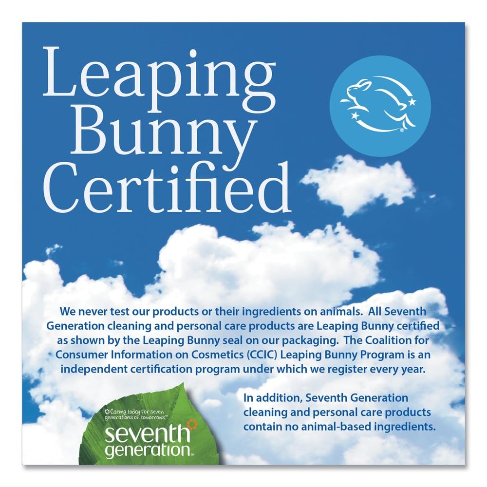Seventh Generation Laundry Fabric Softener Liquid, Free & Clear, Reduces Static, 32 Fl Oz