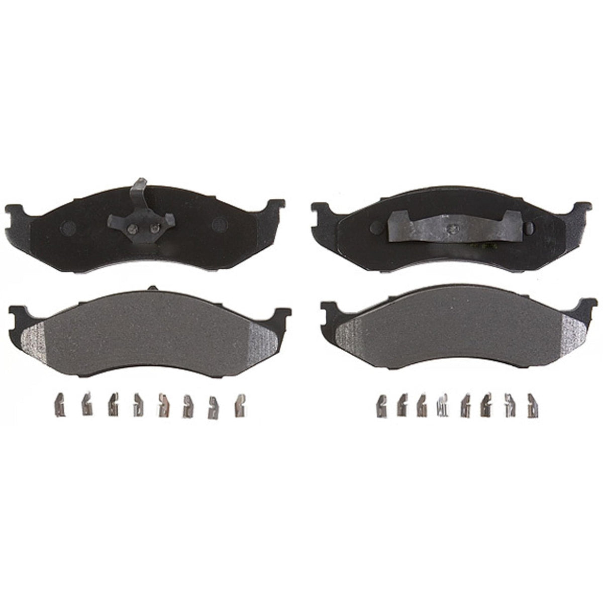 ACDelco Gold 17D477MH Semi-Metallic Front Disc Brake Pad Set